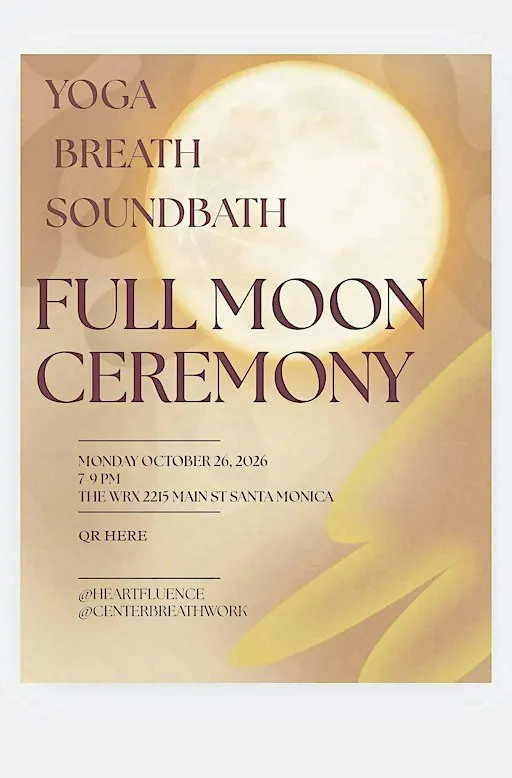 Listing photo for Full Moon Yoga, Breathwork, Soundbath