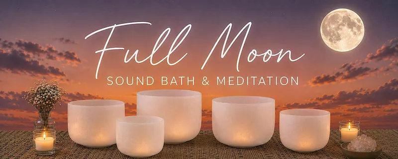 Listing photo for Full Moon in Taurus Sound Bath | Pasadena ✨