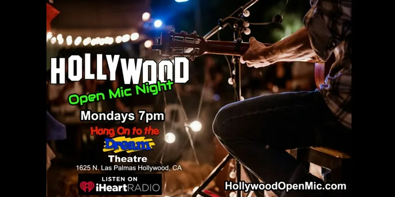 Listing photo for Hollywood Open Mic Night at Hang On to the Dream Theatre!