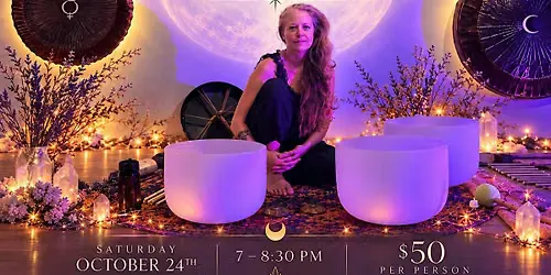 Listing photo for FULL MOON IN ARIES CACAO CEREMONY REIKI INFUSED SOUNDBATH