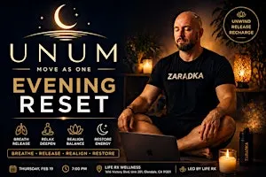 Listing photo for UNUM DEO – Anxiety | Evening Breathwork & Awareness Journey