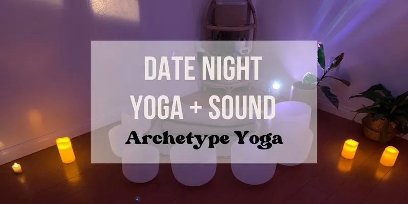 Listing photo for Date Night Yoga + Sound Bath for 2 - Friday @ 6:00pm