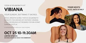 Listing photo for Sunday Reset at Vibiana: Yoga & Soundbath