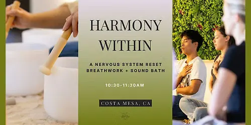 Listing photo for Harmony Within: Breathwork + Sound Bath