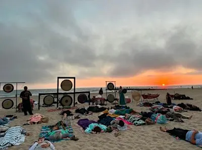 Listing photo for New Moon Beach Sound Bath 25th St.  Newport  Tuesday October 6th. at 7pm