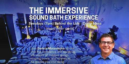 Listing photo for The Immersive Sound Bath Experience with Dennis Mataviesko