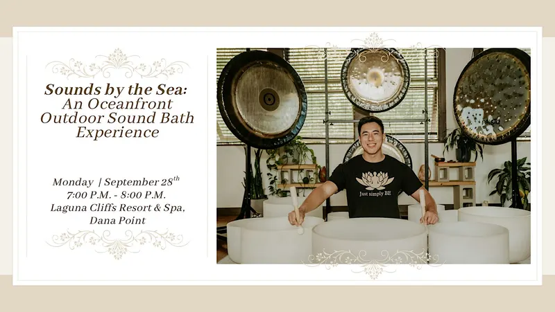 Listing photo for Sounds by the Sea: An Oceanfront Outdoor Sound Bath Experience (Dana Point)