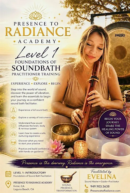 Listing photo for Soundbath & Meditation Practitioner Training