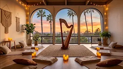 Listing photo for Mother and Baby Harp Sound Bath