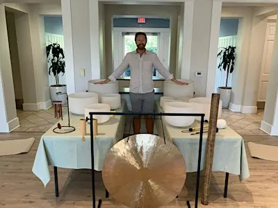 Listing photo for Before & After Aura Photo Session with Immersive Sound Bath Experience