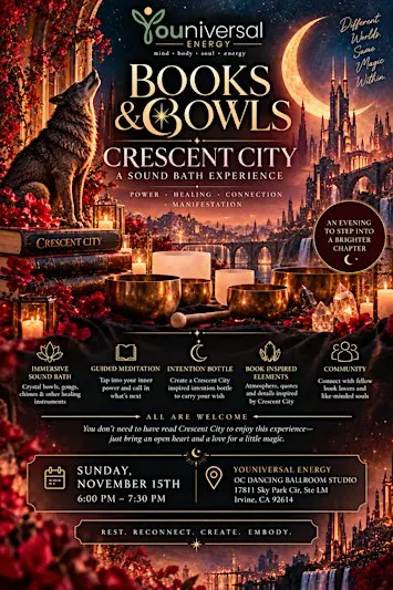 Listing photo for Books & Bowls: Crescent City Sound Bath Experience
