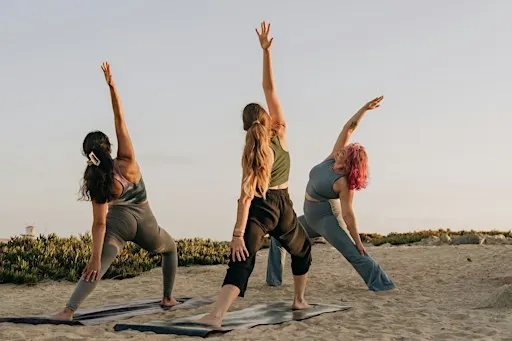 Listing photo for beach yoga + soundbath