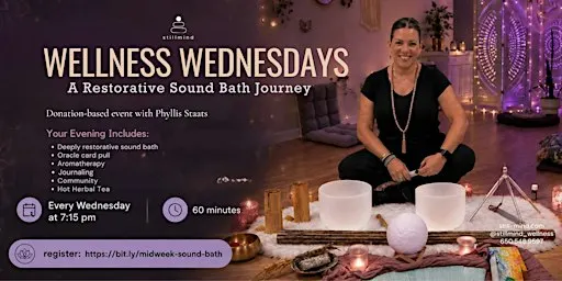 Listing photo for Donation-Based: Sound Bath Journey - A Midweek Reset for Mind and Body