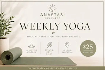 Listing photo for Weekly Yoga at Anastasi Wellness