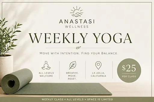 Listing photo for Weekly Yoga at Anastasi Wellness