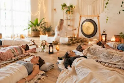 Listing photo for Sound Bath + Connection Circle: Somatic Relaxation
