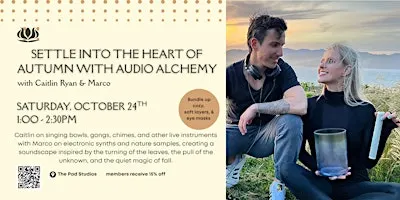 Listing photo for Audio Alchemy - Settle into the Heart of Autumn with Audio Alchemy