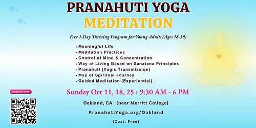 Listing photo for Oakland 1-Day Meditation Class (Free)