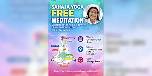 Listing photo for SAHAJA YOGA FREE MEDITATION Experience the healing power of meditation