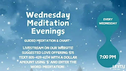 Listing photo for Wednesday Meditation Evenings
